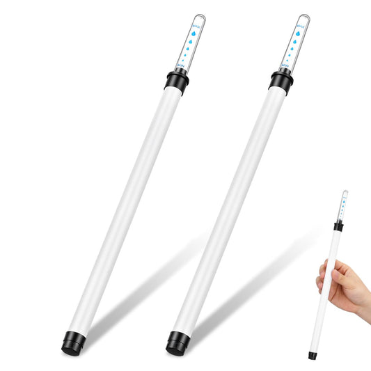 BESPORTBLE 2Pcs Water Level Indicator for Plants, 14-Inch Plant Water Meter Gauge, Visual Watering Reminder Sticks for Indoor Outdoor Potted Plants, Flower Pots and Self Watering Planters