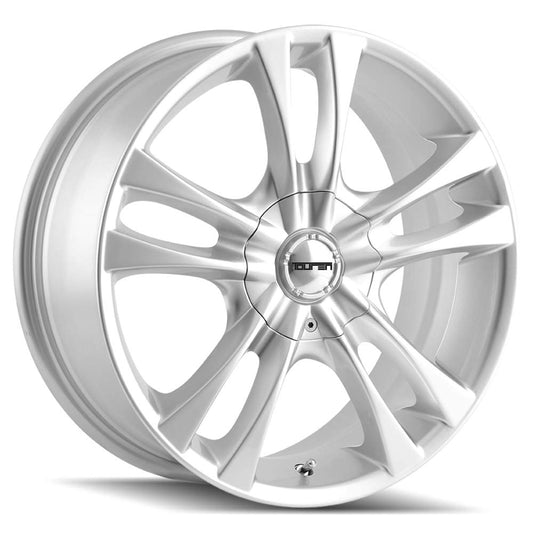 TOUREN TR22 Hypersilver Wheel with Alloy Steel (17 x 7. inches /100 x 100 mm, 40 mm Offset)