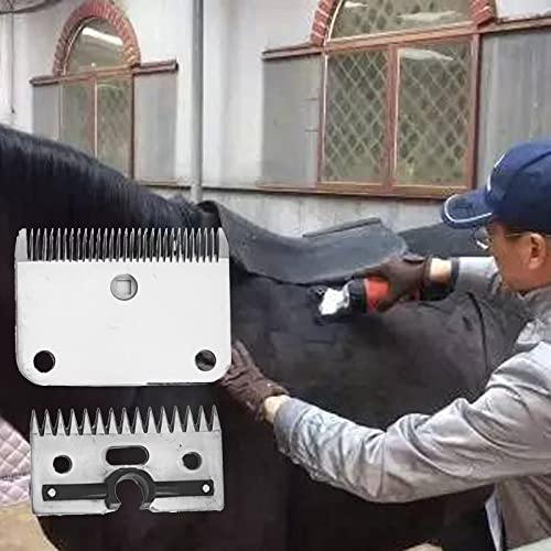 DUCKBOY Horse Clipper 380W Professional Heavy Duty Horse Grooming Kit Electric Animal Grooming Clipper Trimmer Remover for Horses, Equine, Cattle, Pony and Large Thick Coat Animals