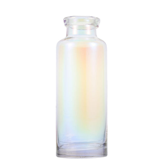 BESPORTBLE Hydroponic Plants Vase Glass Terrarium Colorful Small Mouth Decorative Planter for Home and Garden Desktop Decoration