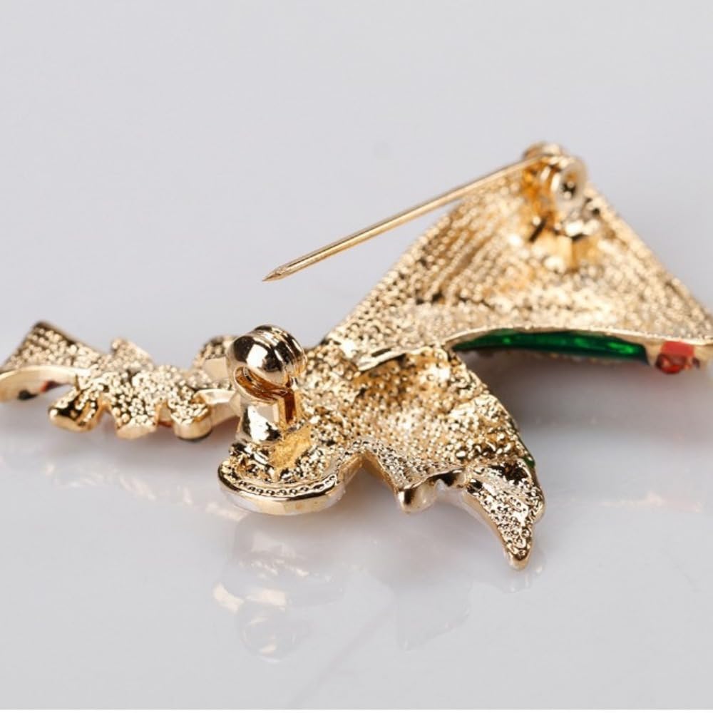 AILONMEI Brooches And Pins For Women Fashion Elegant Flower Broches Lady Costume Jewelry Brooch Pins (Angel Trumpeter)