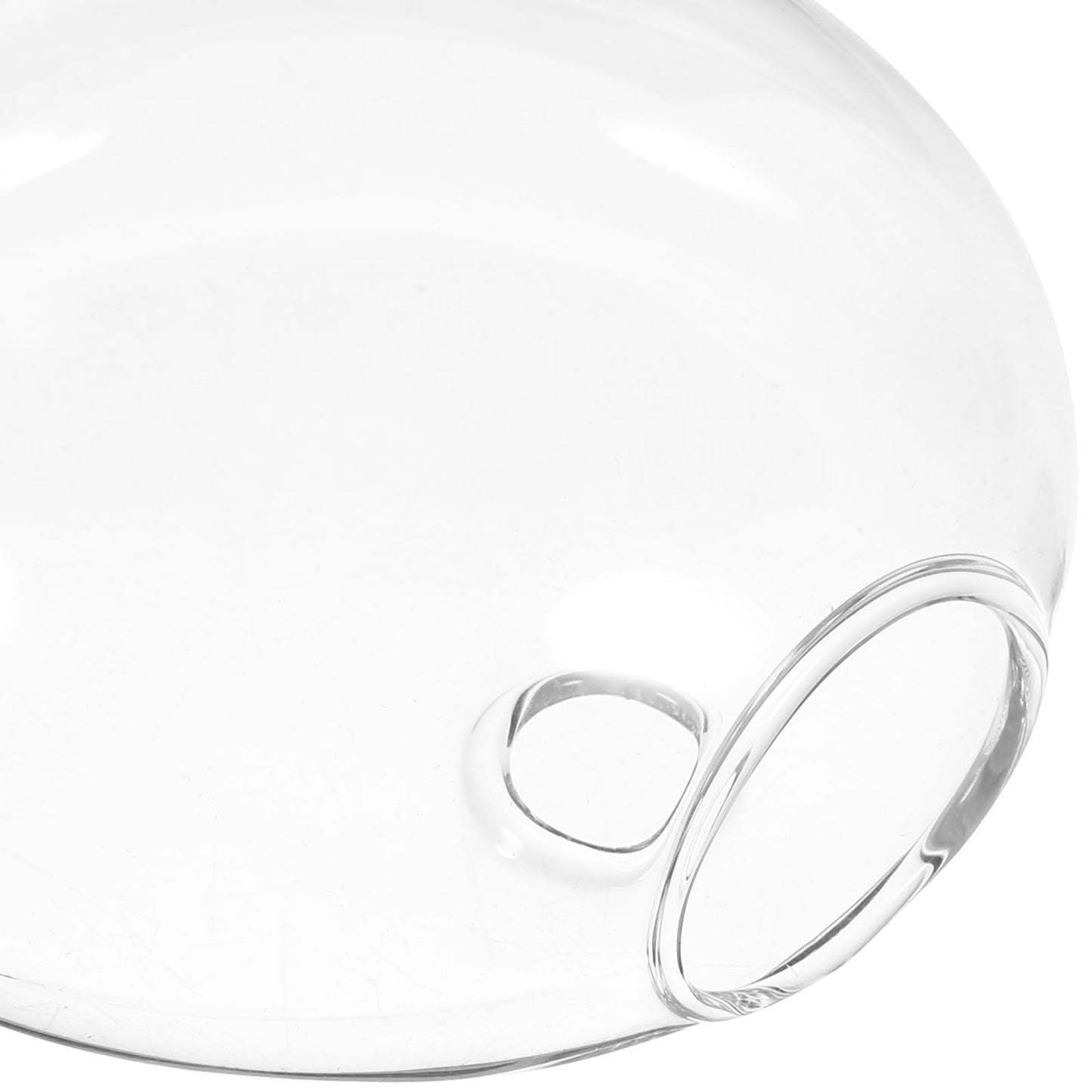 MUSISALY 2pcs Wall Hanging Glass Vase Hydroponic Planter Glass Terrarium for Indoor Plants Home Décor