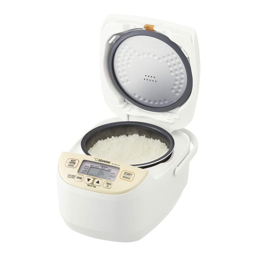 Zojirushi NL-DCC10CP Micom Rice Cooker & Warmer, 5.5 Cups, Pearl Beige
