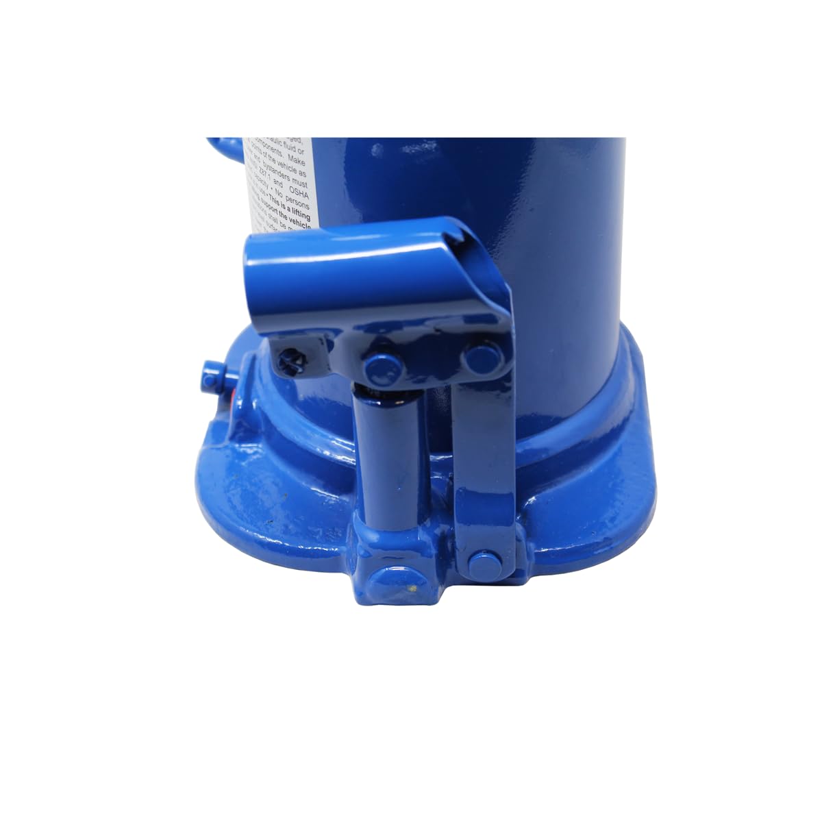 K Tool International HD63230 30 Ton Hydraulic Bottle Jack for Garages, Repair Shops, and DIY, 60,000 lbs. Capacity, Lift Range 10.24" - 16.54", Heavy Duty Steel, Load-limiting/Bypass Valves, Blue