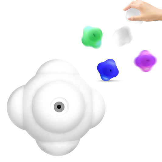 SYWAN Smart Reaction Ball, Reflex Ball with Random Light Color Change, Intelligent Agility Training, Rechargeable, High Elasticity Silicone