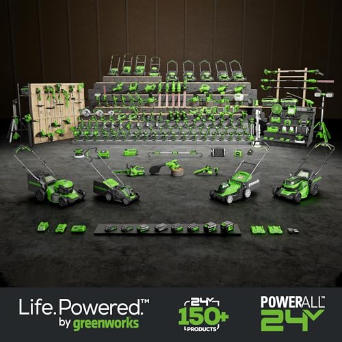 Greenworks 24V Brushless Small Circular Saw,4-1/2" Compact Circular Saw, 6500 RPM Mini Circular Saw,2.0Ah Battery and Compact Charger Included