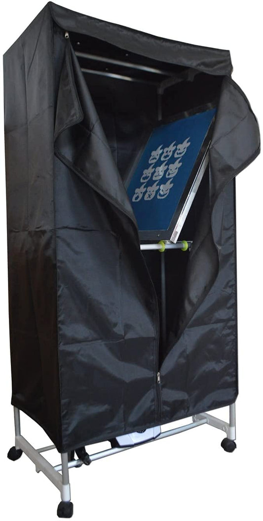 INTBUYING 110V 1200W Screen Printing Screen Drying Cabinet Screen Frame Assembly Plate Drying Equipment Silk Screen Printmaking 16" x24"