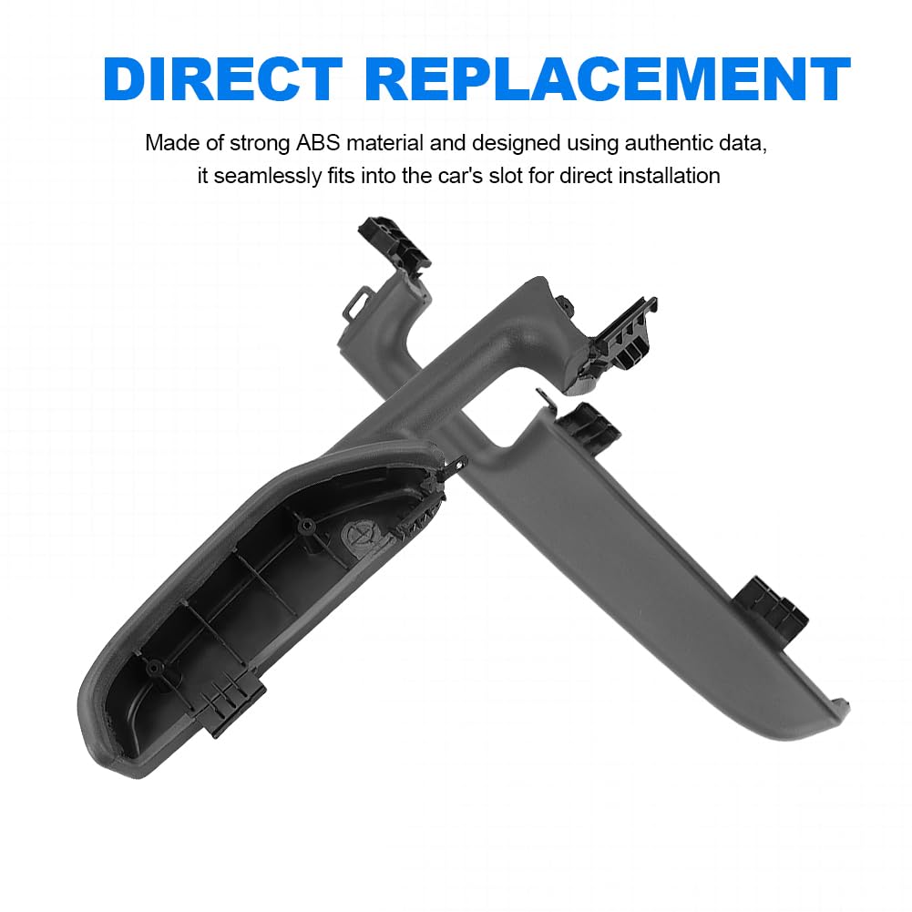 JDMON Front Left Driver Right Passenger Interior Door Armrest Handle Replacement for 1999-2006 Chevy Suburban Avalanche Tahoe GMC Yukon Cadillac Escalade Replacement for 88981547 15703701 Dark Gray
