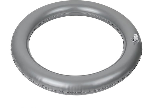 IRUZJZC Yoga Ball stabilizer Base with Anti Slip Ring - Used for Home Gyms and Offices, PVC Fitness Ball Holder with Anti Slip Stability and Enhanced Safety (Light Gray)