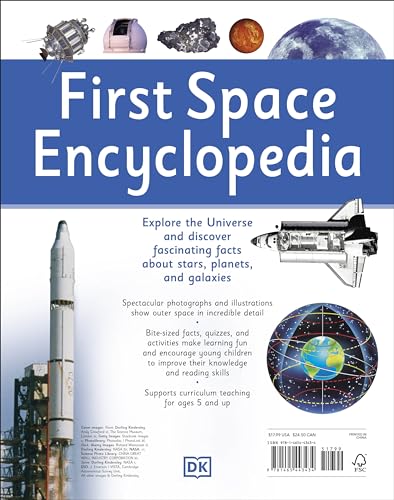 First Space Encyclopedia: A Reference Guide to Our Galaxy and Beyond (DK First Reference)
