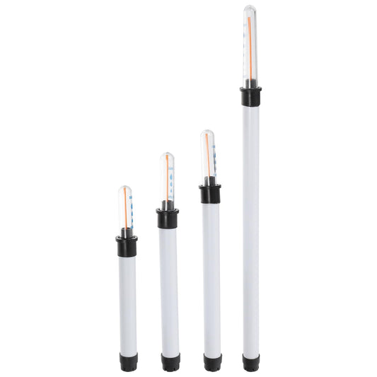 DOITOOL 4pcs Water Shortage Reminder Water Level Gauge Indicator Float Type Water Level Scale Water Display Gauge for Garden House Plant