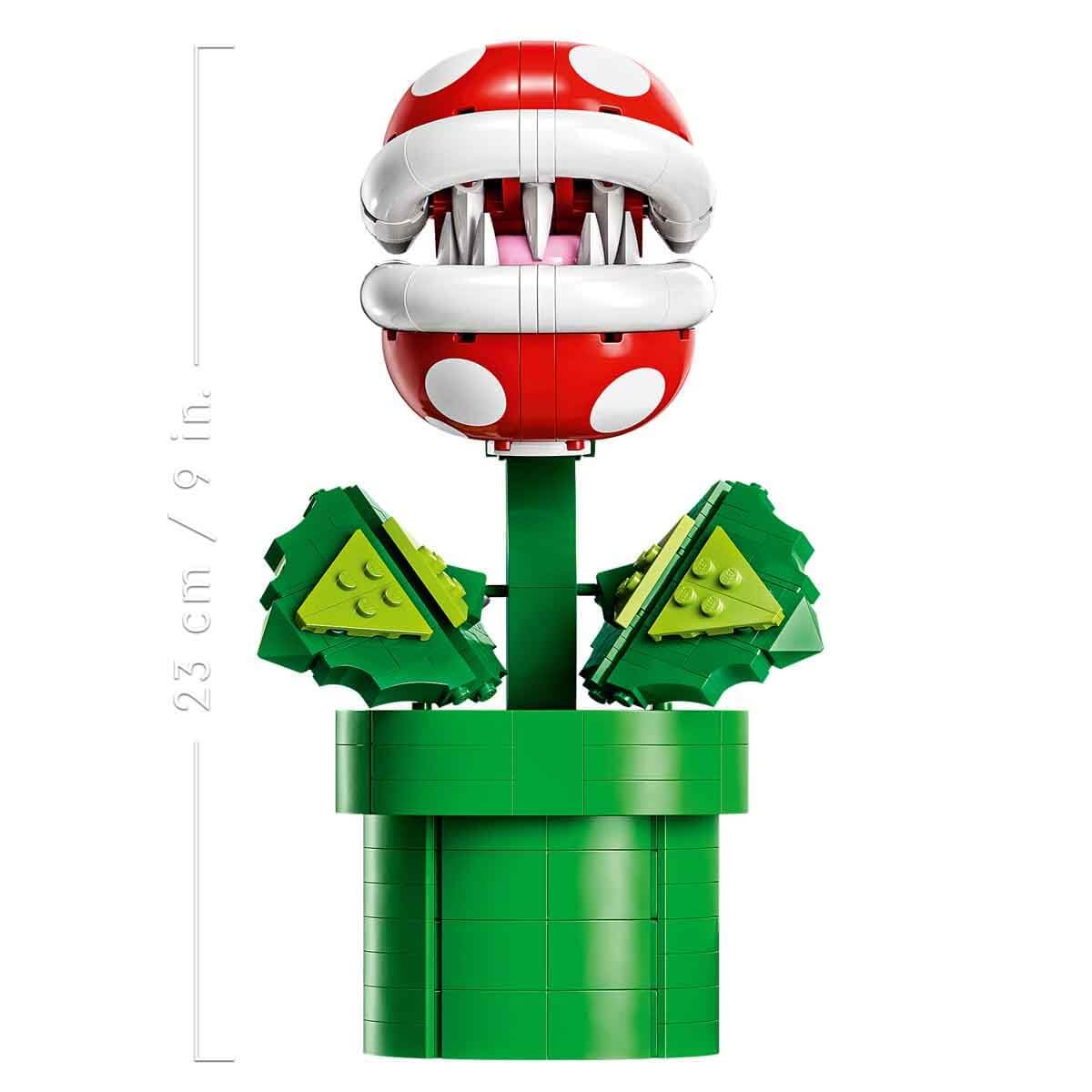 LEGO Super Mario Piranha Plant Building Sets for Adults - Mario Collectible for Men & Women, Ages 18+ Years - Gift for Birthdays - Bedroom, Home Office, or Book Shelf Decor - 71426