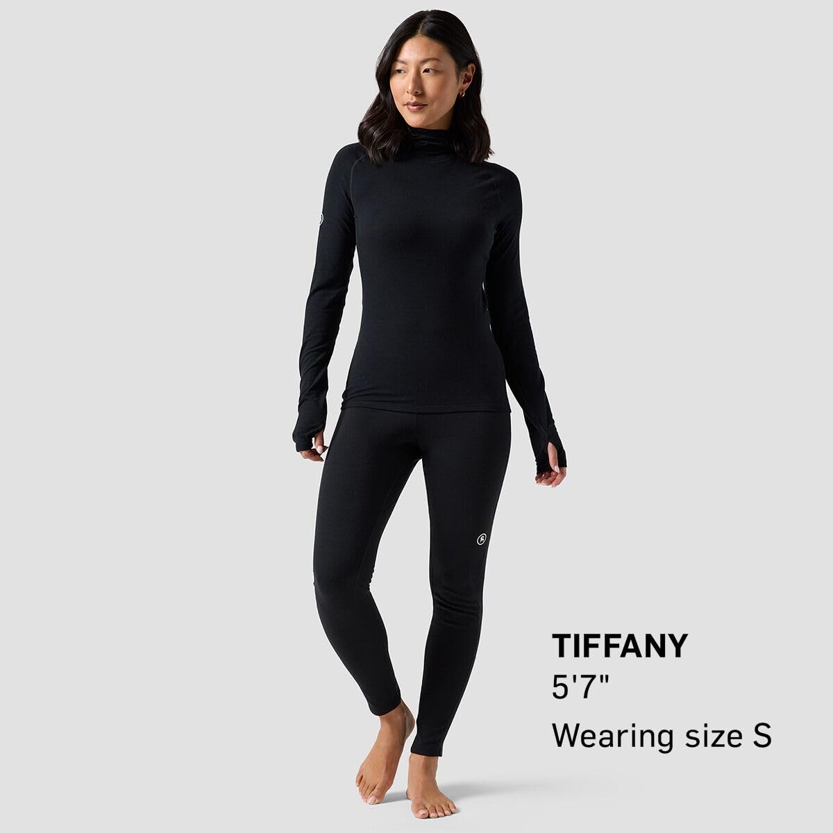 Backcountry Cedars RWS Merino Lt-Wt Baselayer Balaclava Top - Women's, Black, XL