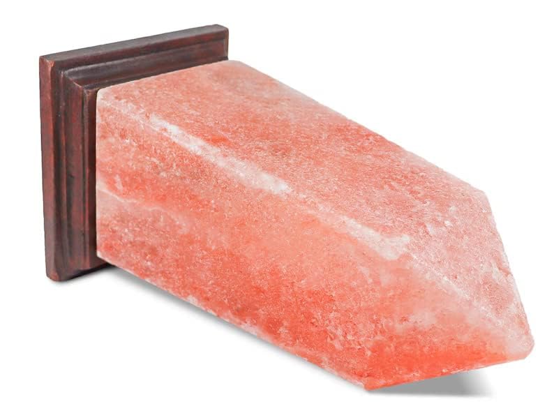 Josan Brothers Himalayan Rock Salt Lamp Original | Himalayan Pink Salt Lamp | Rock Salt Lamp for Vastu, Feng Shui, Home Decor, Pack of 1 (Obelisk Shape 10" Height)