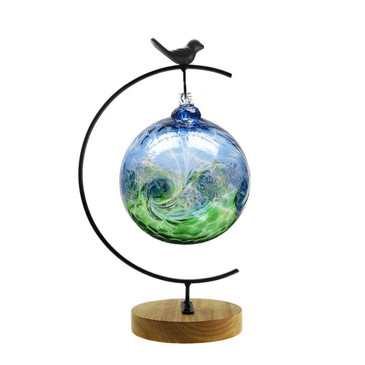 CXLE Ornament Display Stand, Ornament Stand Holder Iron Pothook Stand for Hanging Glass Globe Air Plant Terrarium, Witch Ball, Christmas Ornament and Home Wedding Decoration