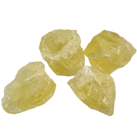 3-5Pcs Citrine Natural Raw Crystals 1''-2'' Rough Stones Rocks for Tumbling Polishing Cabbing Gemstones Crystals and Healing Stones for Wicca Reiki,Fountian Rocks for Decorations (Citrine)