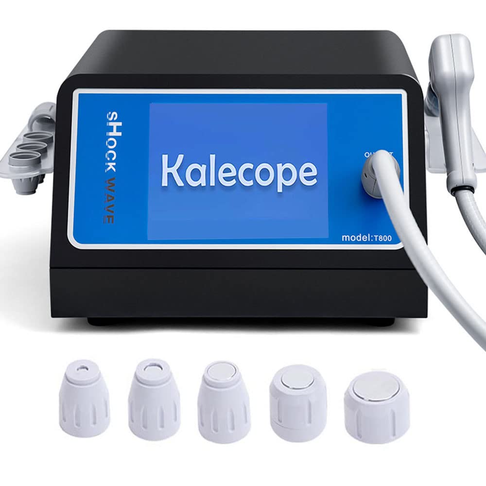 Kalecope Extracorporeal Shockwave Therapy Machine Non-Invasive, Painless Physical Therapy Device with 10 Bar Output for Back, Elbows & Feet etc