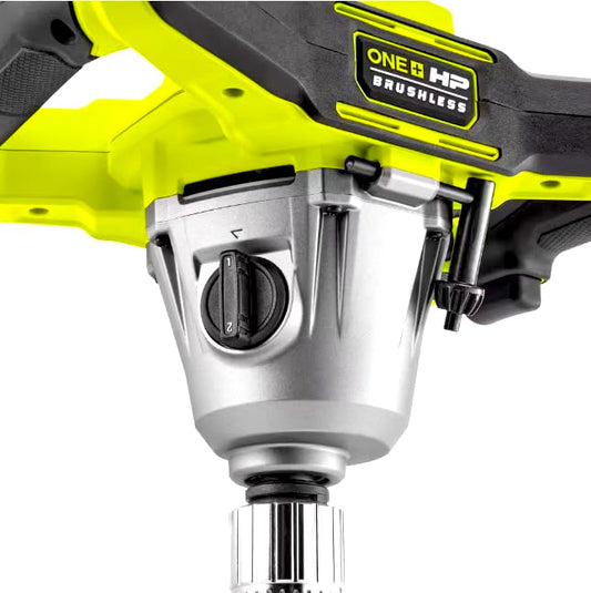 RYOBI ONE+ 18V HP 1/2 in. Brushless Cordless Mud Mixer (Tool Only)