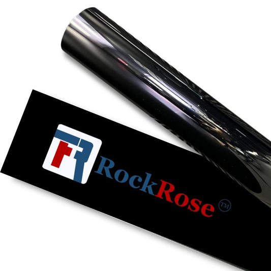 RockRose 20% Nano Ceramic Car Window Tint 36 in x 100FT 2PLY Privacy Film Heat Block, 99% UVR, and 85% IRR Block for Auto or Home Strong Adhesive, Easy Shrink, Plotter Friendly - Charcoal
