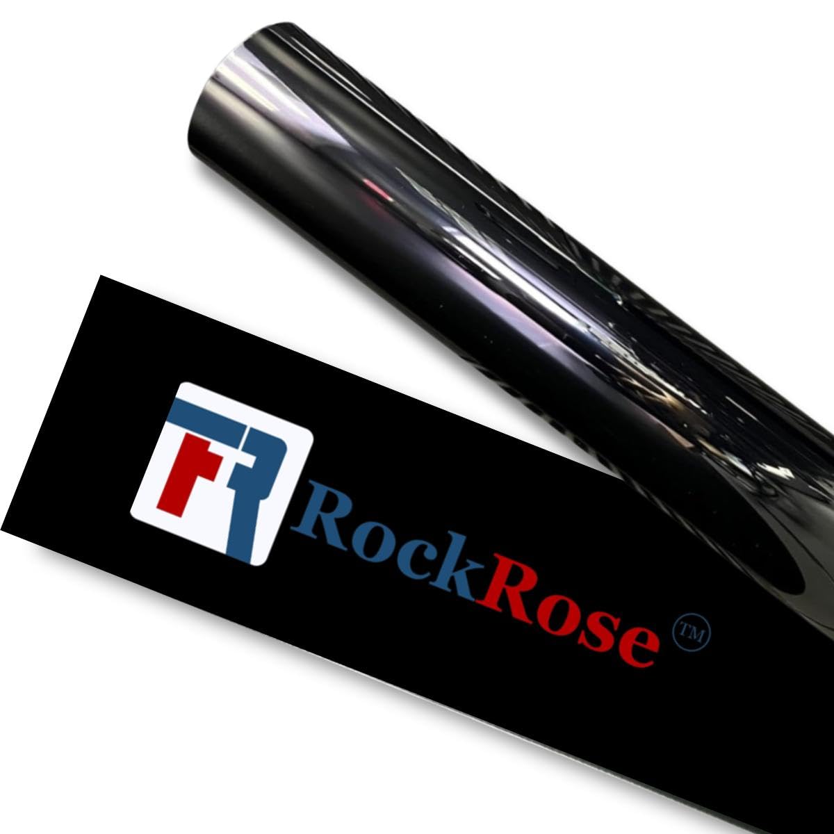 RockRose 20% Nano Ceramic Car Window Tint 40 in x 100FT 2PLY Privacy Film Heat Block, 99% UVR, and 85% IRR Block for Auto or Home Strong Adhesive, Easy Shrink, Plotter Friendly - Charcoal