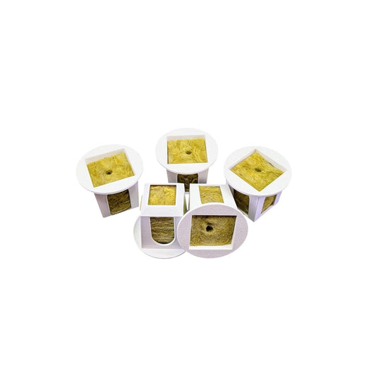Grow Cubes for Hydroponic System/Compatible with Gardyn (15 Cubes+Rockwool)