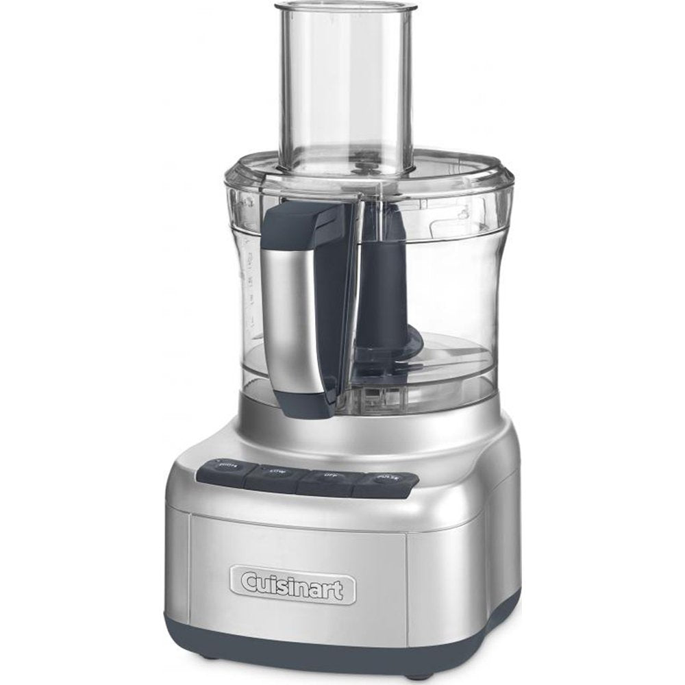 Cuisinart Elemental 8-Cup Food Processor, Silver (FP-8SV) with 1 YR CPS Enhanced Protection Pack