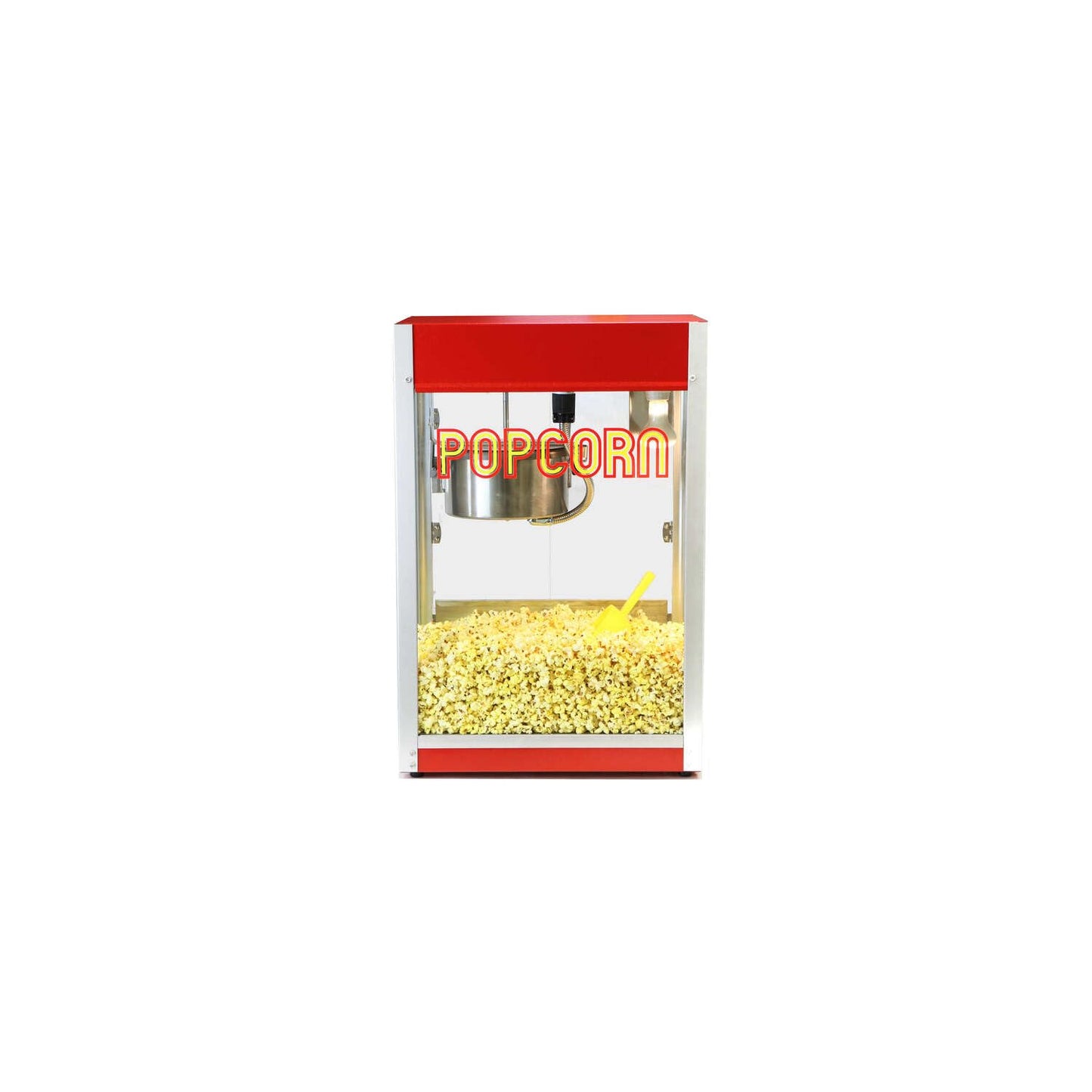 Paragon Venue-Pop Commercial Popcorn Machine, 8 Oz, Red and Yellow