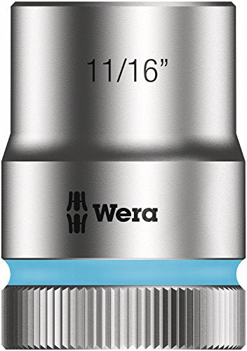 Wera 05004079001 8100 SC 9 Zyklop Imperial Speed Ratchet Set, 28 Piece, 1/2" Drive