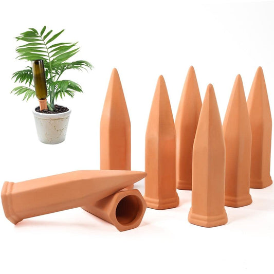 CUZZME 20-Pack Plant Watering Devices, Automatic Watering System for Potted Plants, Self Watering Spikes, Plant Water Seepage Device, Water Your Indoor and Outdoor Plants While on Vacation