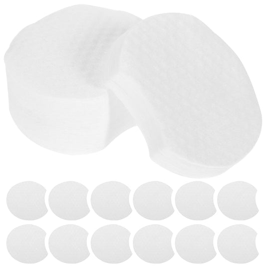Beavorty 600pcs Pearl Pattern Makeup Remover Cotton Comfortable Cosmetic Pads Cotton Pad Makeup Caboodle Wipes Skin-Friendly Makeup Pads Clean White Travel Non-Woven Mat Non-Woven Fabric