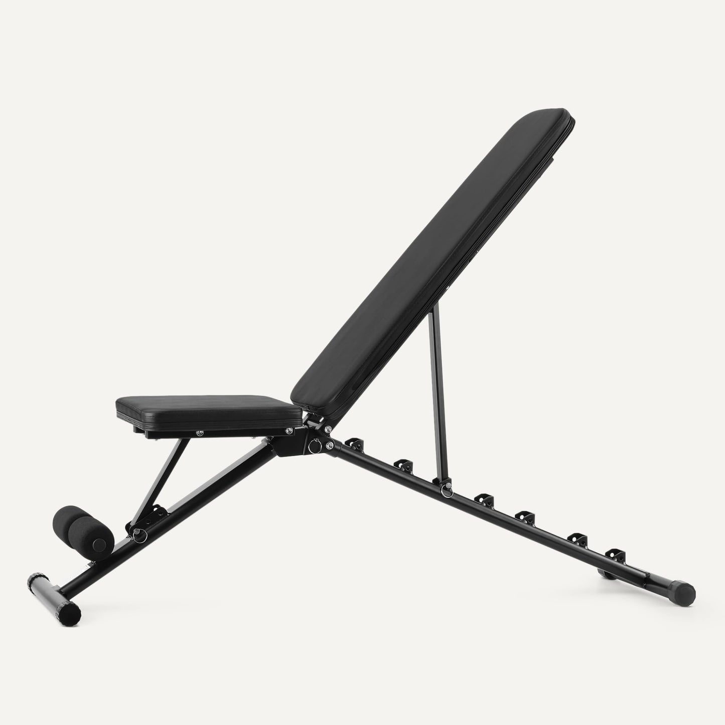 Amazon Basics Adjustable Workout Weight Bench Press, Foldable for Home Gym, Supports up to 660 Pounds, Black
