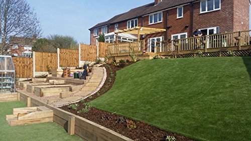 New 15' Foot Roll Artificial Grass Turf Synthetic Fescue Pet Sale! Many Sizes! (Premium 15' x 35' = 525 Sq Ft)