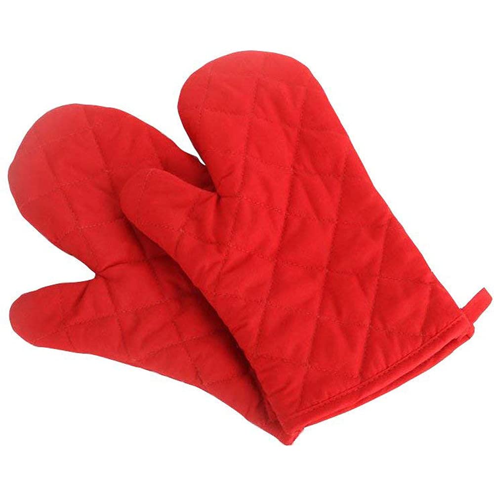 Cuisinart SM-50 Precision Master 5.5-Quart Stand Mixer White Linen Bundle with Deco Chef Pair of Red Heat Resistant Oven Mitt and 1 YR CPS Enhanced Protection Pack
