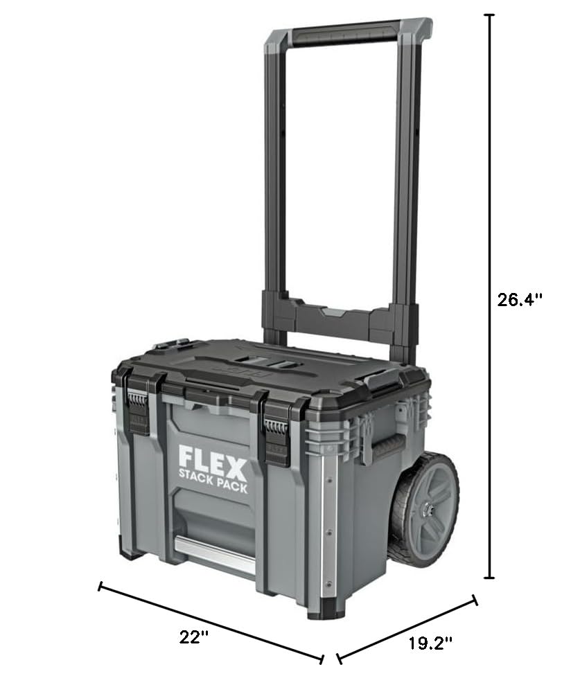 FLEX STACK PACK Storage System Rolling Tool Box - FS1101