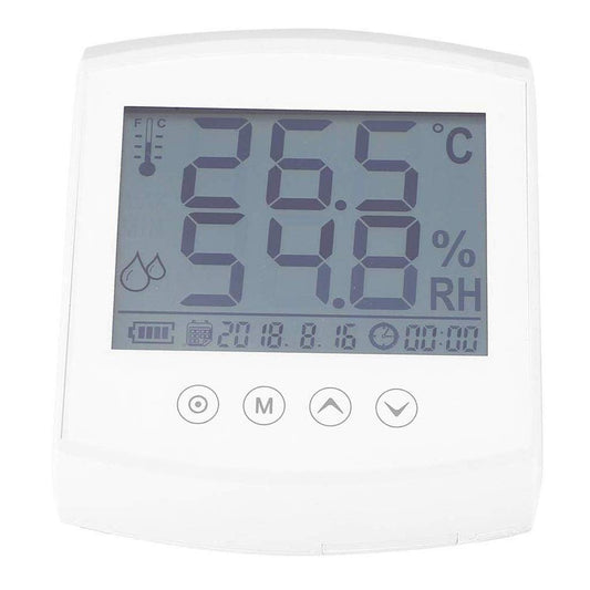 MVUYO Room Thermometer Digital Thermometer Indoor Room Hygrometer Temperature Humidity Humidor Gauge