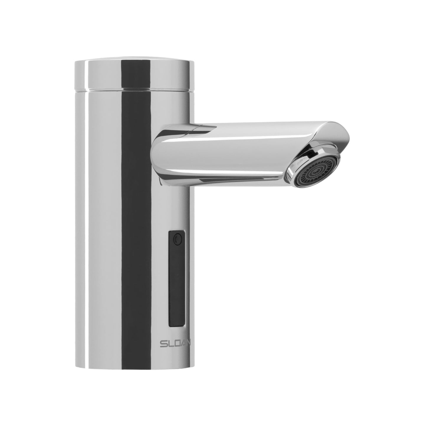 Sloan Optima EAF-275 Sensor Activated Touch-Free Faucet, Commercial Grade w/Mounting Hardware - 0.35 GPM Solar-Powered Deck-Mounted Mid Body, Polished Chrome Finish, 3335152