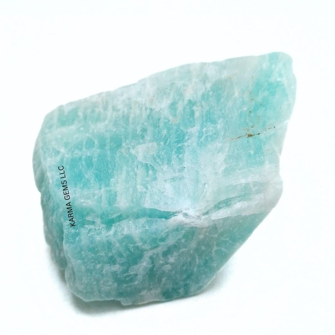 Crystals, Rocks, Jade, Crystals and Healing Stones, Witchcraft Supplies, Healing Crystals, Stones, Healing Stones, Rock Collection, Agate, Raw Stones (Amazonite, 2 Pcs)