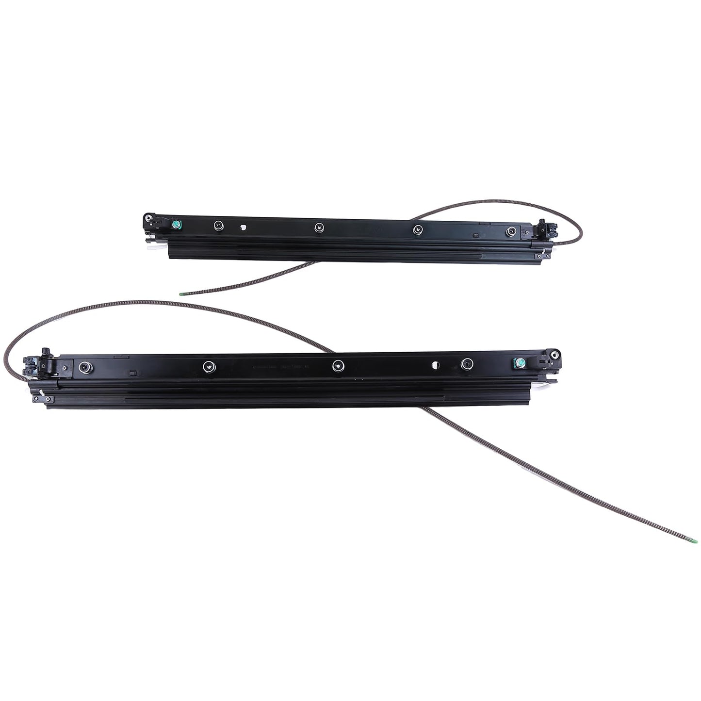 Vorally 2Pcs Panoramic Sunroof Sliding Track A2057801100 A2057801200 Fits for Mercedes Benz W205 C43 AMG C63 C300 C350e 2015-2021 2.0L 3.0L 4.0L LH/RH Panoramic Sunroof Bracket