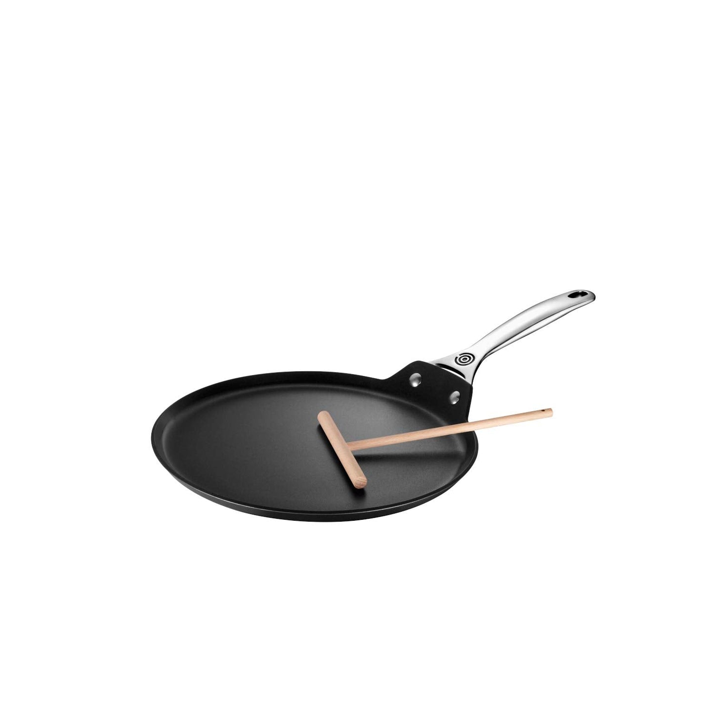 Le Creuset Toughened Nonstick PRO Crepe Pan with Rateau, 11"