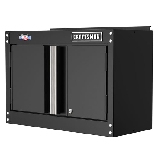 CRAFTSMAN Metal Garage Storage Cabinet, Wall Cabinet, 18 Inch (CMST21802BK)