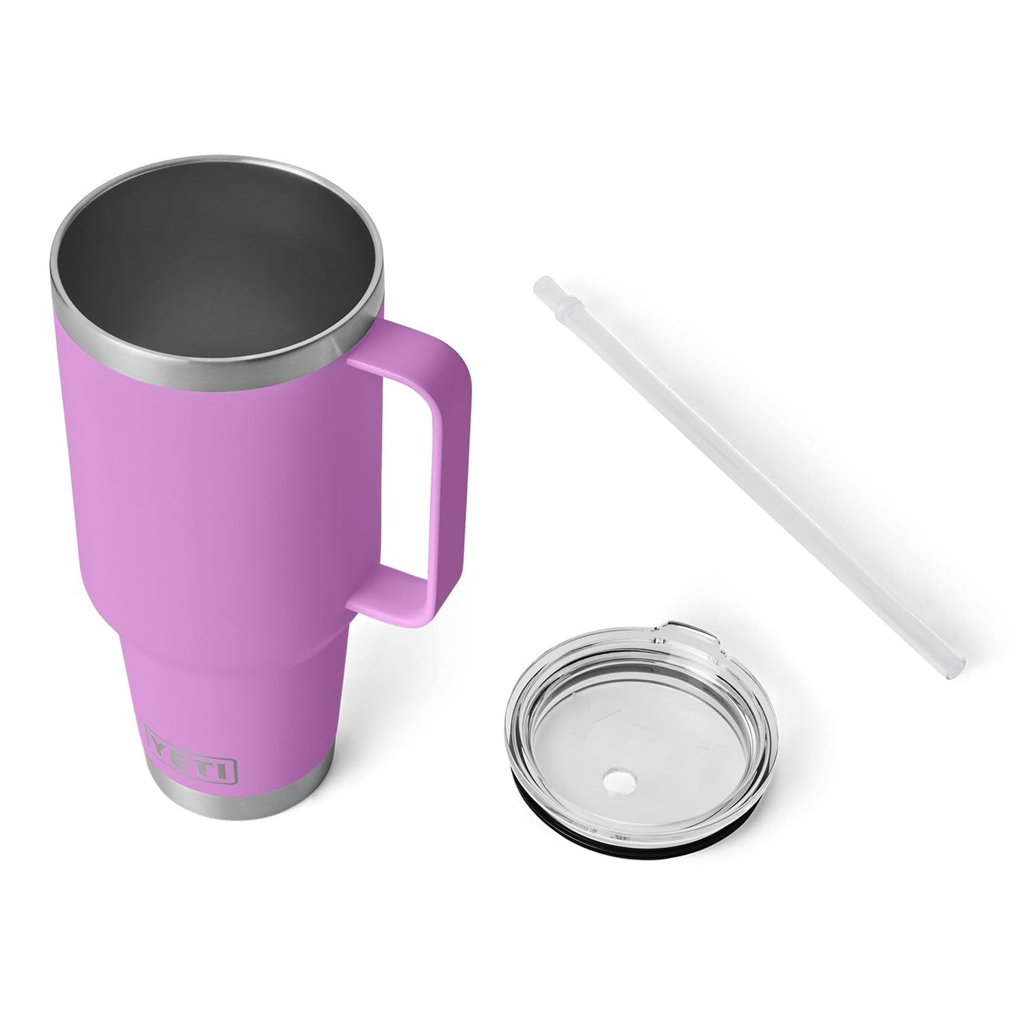 YETI Rambler 42 oz Straw Mug, Vacuum Insulated, Stainless Steel, Desert Bloom
