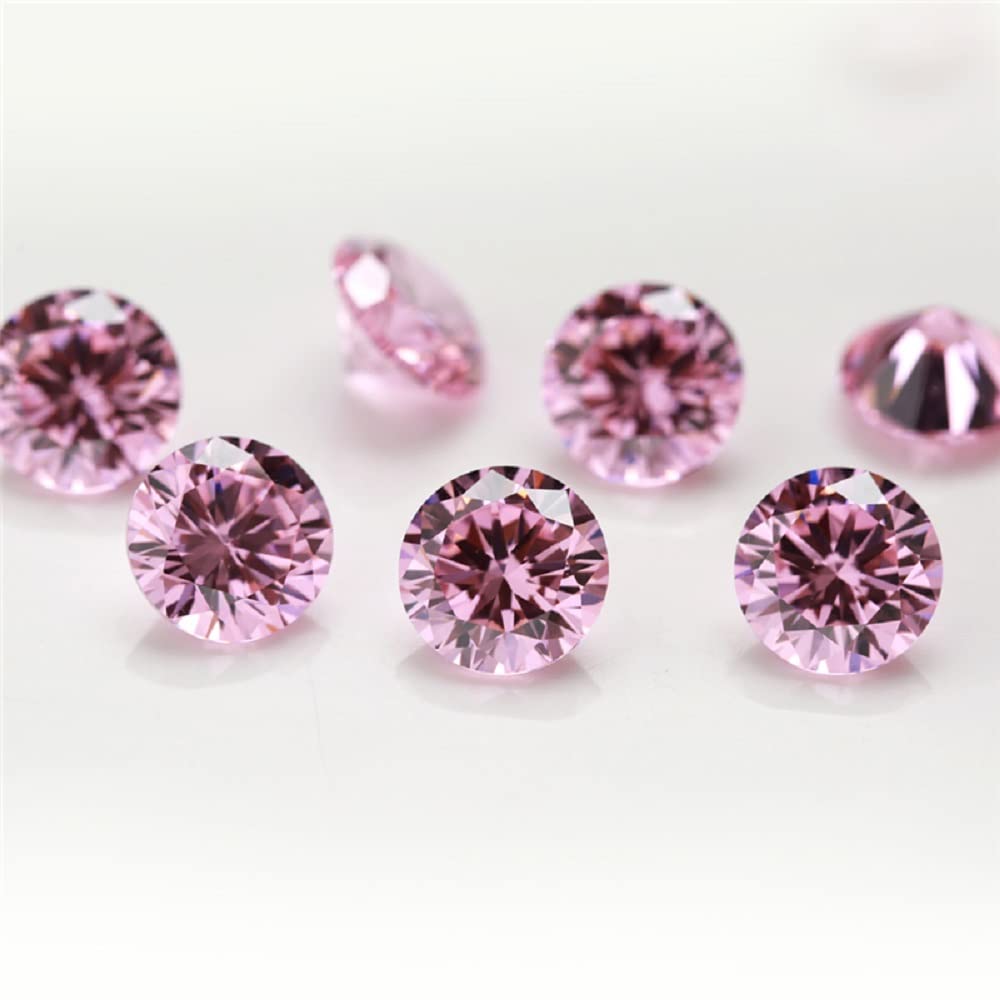 JIANGYUANGEMS 1500pcs 3mm Round Cut 5A Cubic Zirconia Stone Mix 15 Colors Loose CZ Synthetic Gemstone for Jewelry Making 100pcs per color
