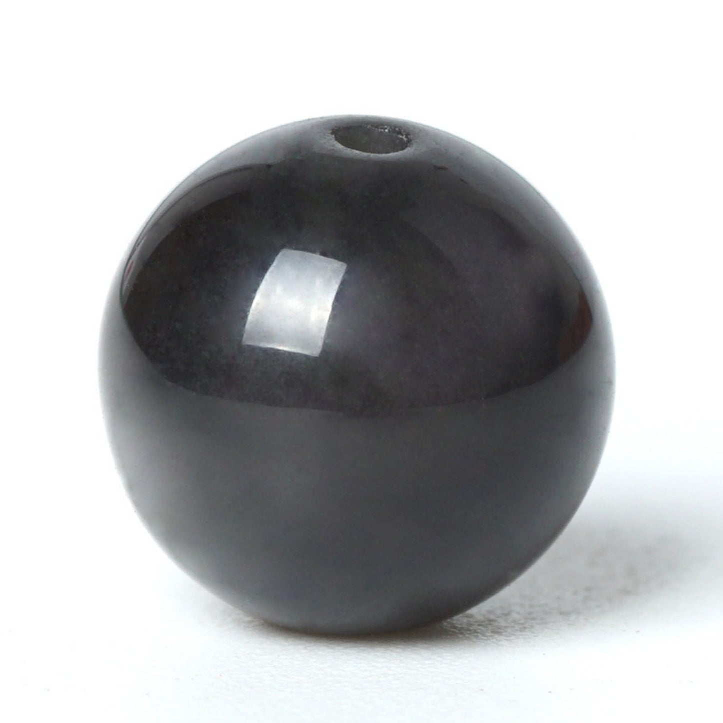 100Pcs Natural Stone 8mm Colorful Obsidian Beads Round Loose Gemstone Energy Healing Beads Hole Size 1mm DIY Smooth Beads for Bracelet Necklace Earrings Jewelry Making