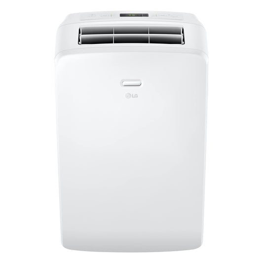 LG 7000 BTU (DOE) / (10500 ASHRAE) Portable Air Conditioners Cools 300 Sqft Easy Install & Remote Control LCD Display Eco-friendly Small Room Air Conditioner AC Unit Cool Home White LP0723WSR
