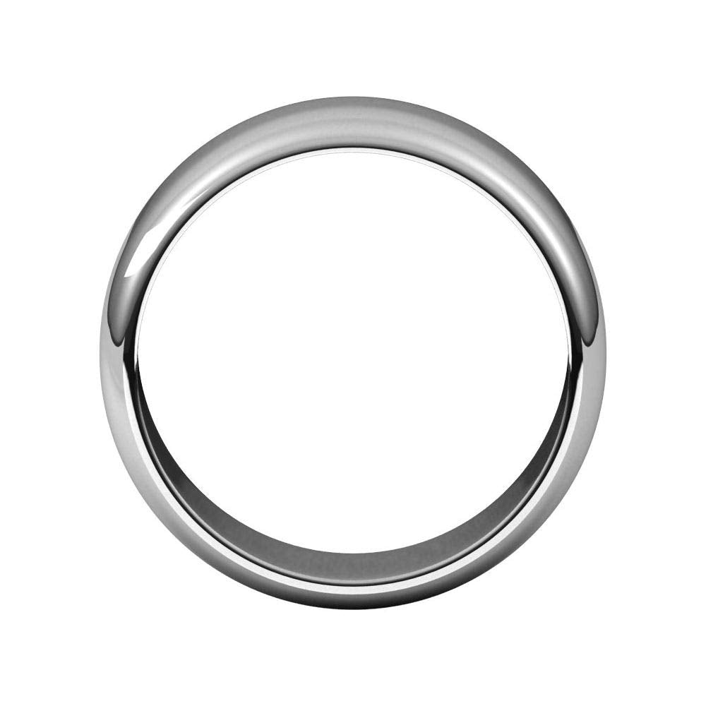 Sonia Jewels Solid 925 Sterling Silver 8mm Wedding Band Ring Mens Heavy Thick Classic Plain Traditional - Size 10