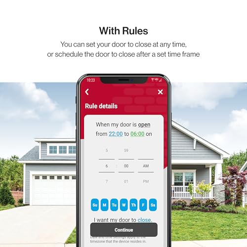 Genie Chain Glide Connect Essentials Smart Garage Door Opener - Reliable Chain Drive Opener With LED Lighting- Compatible with Alexa, SmartThings, Brilliant Smart Home