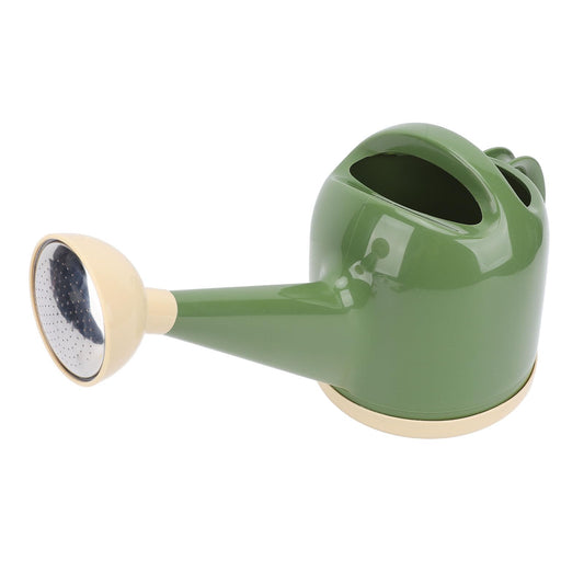 4L Indoor Watering Can with Sprinkler Head, Detachable Long Spout Watering Can, Ideal for House Plant Garden Flower Outdoor, Wide Opening for Fertilizer Mixing (Dark Green)