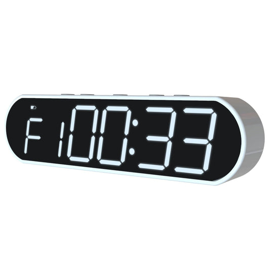 Mkuronbiuty Portable LED Gym Timer, Workout Clock for HIIT Tabata Fitness at Home,Garage,Outdoors. Multiple functionality with Customizable Interval Setting, Easy to Read Display.