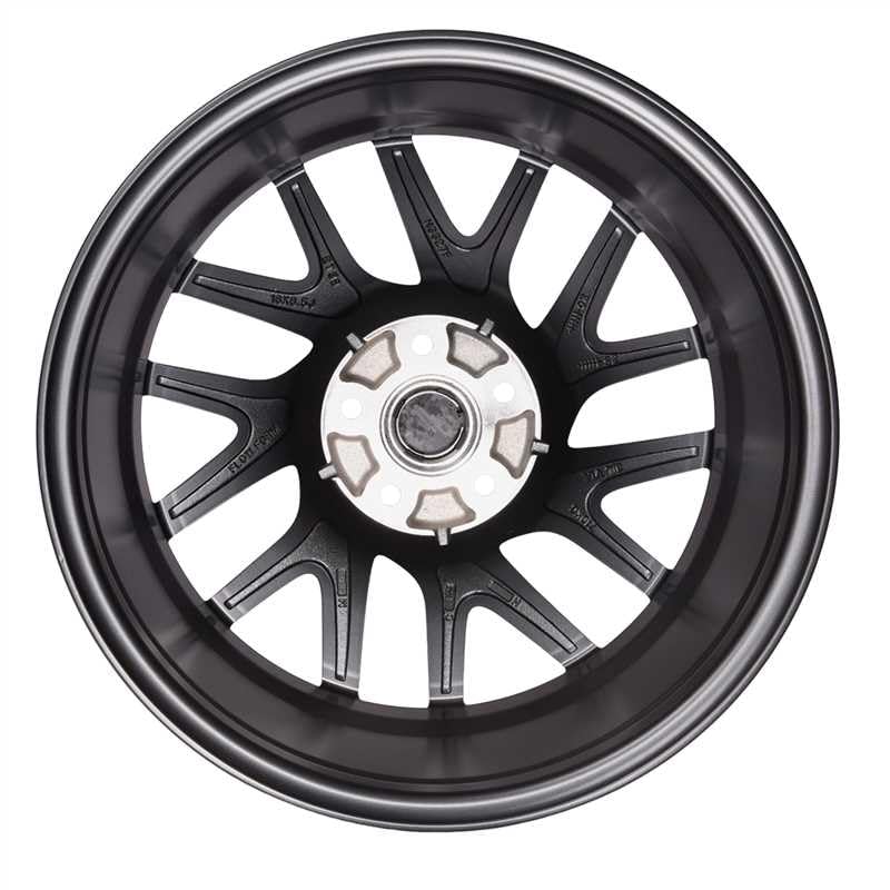 Replacacement New 18"x8.5" Premium Aluminum Alloy Wheel Rim for 2024 2025 2026 Tesla Model 3 Highland | 134422900B, 1344229-00-B | Matte Charcoal Grey, Direct Fit - OE Stock Specs