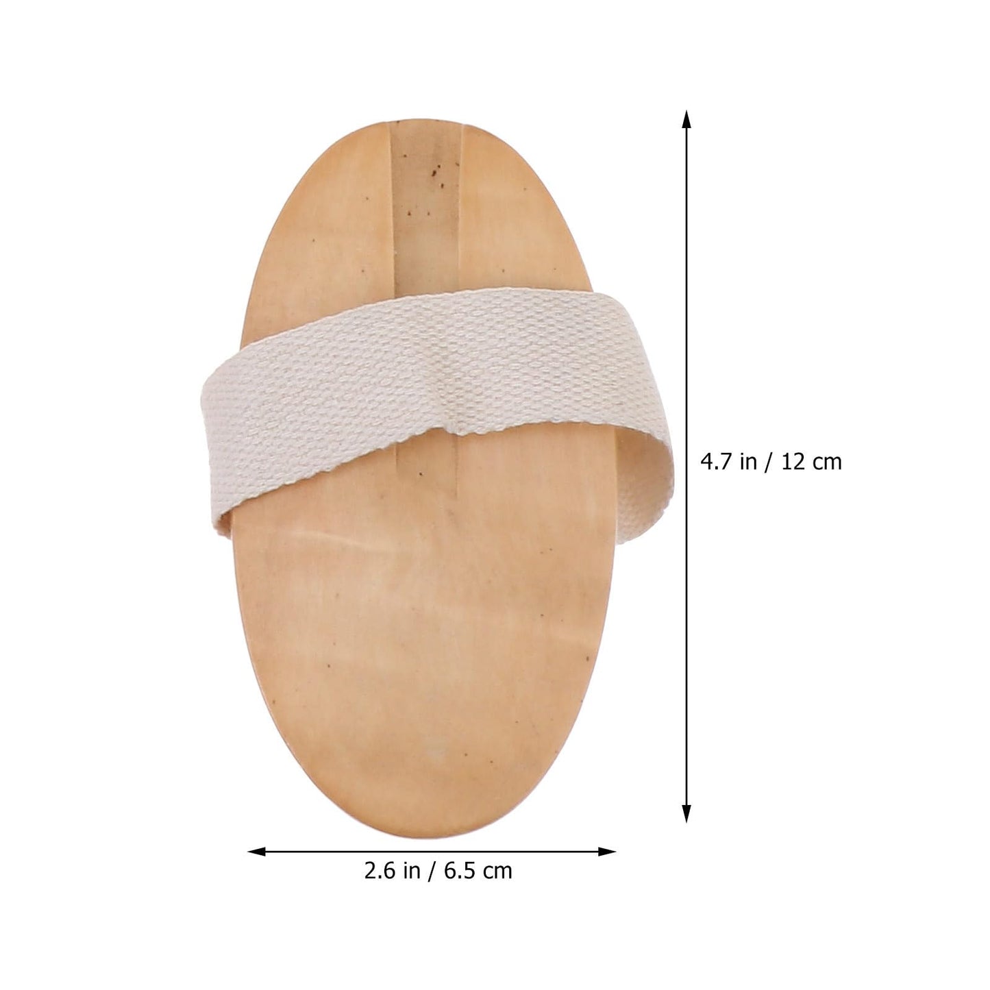 OSOLADY Natural Bath Brush Set with Long Handles Exfoliating Scrub Brush Foot Pumice for Hard Skin Callus Removal Household Shower Kit for Travel and Daily Use